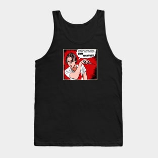 Billy Loomis Scream Movie Comic Adaption Panel Art Tank Top